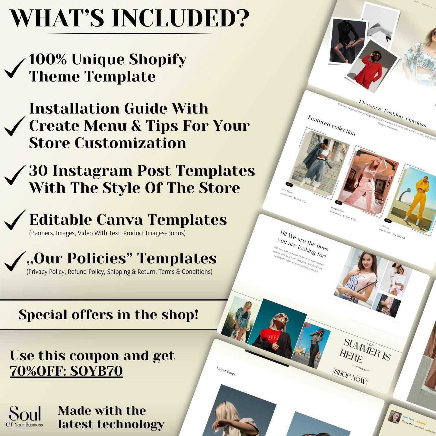 Clothing Website Template - Ladiesdress - Soul Of Your Business