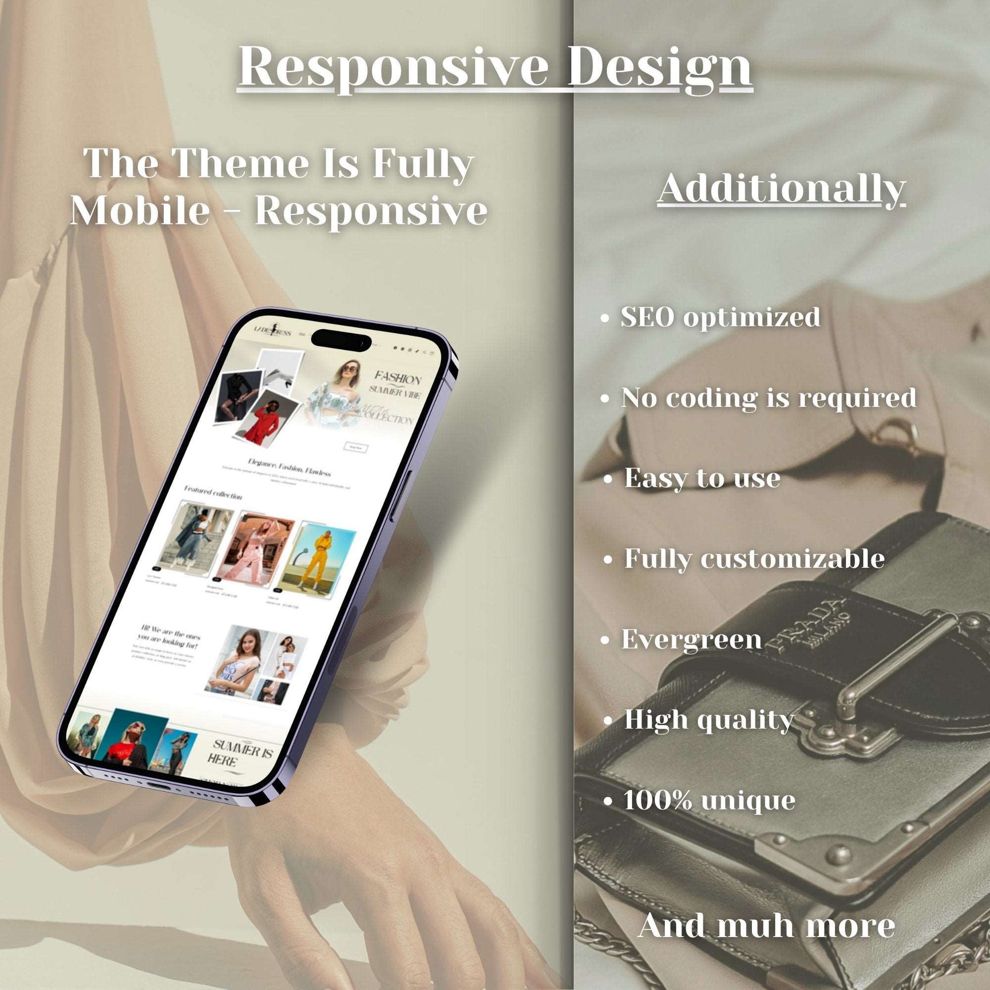 Clothing Website Template - Ladiesdress - Soul Of Your Business