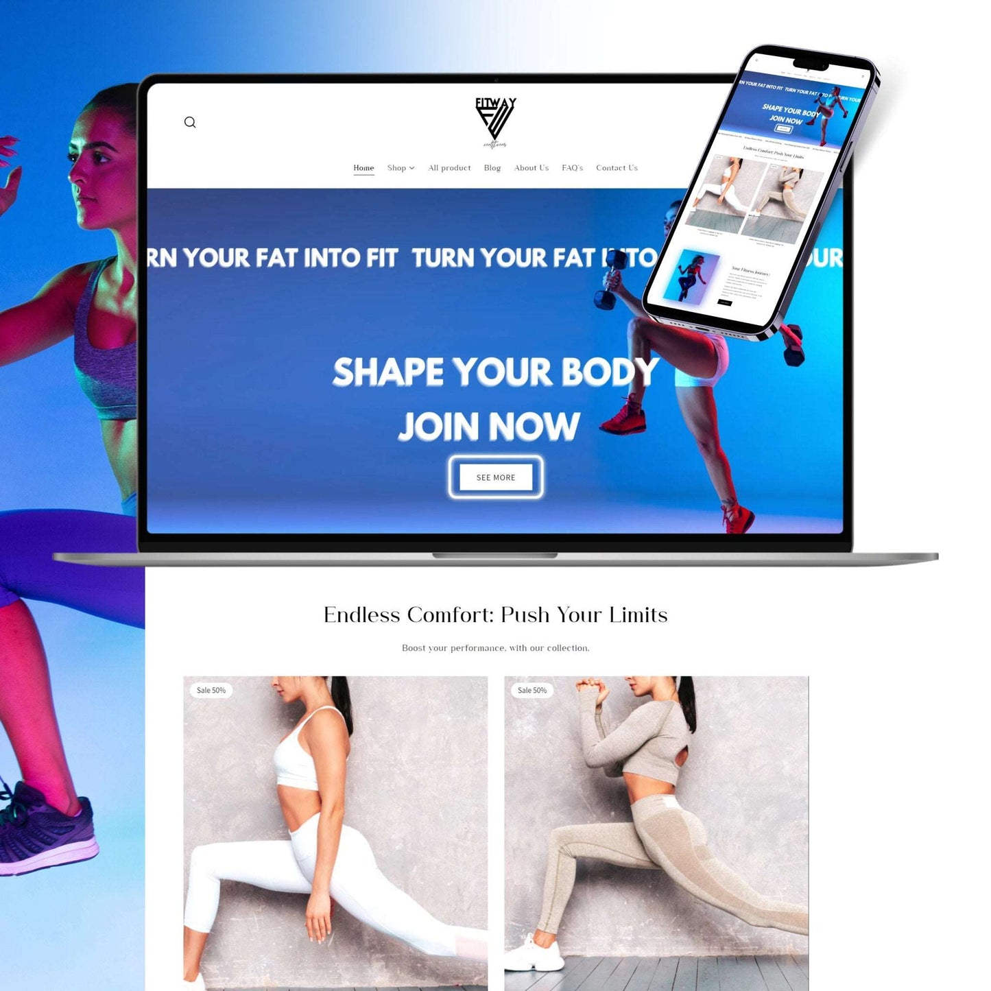 Fitness Website Template - Soul Of Your Business