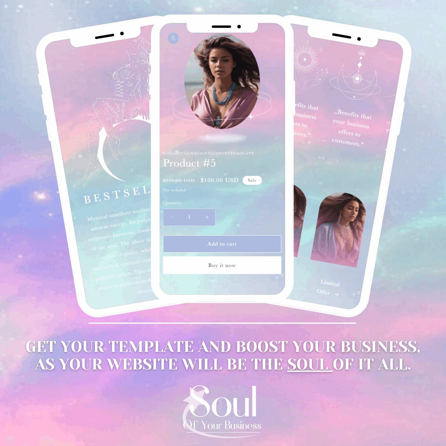 Mystique Website Template - Soul Of Your Business